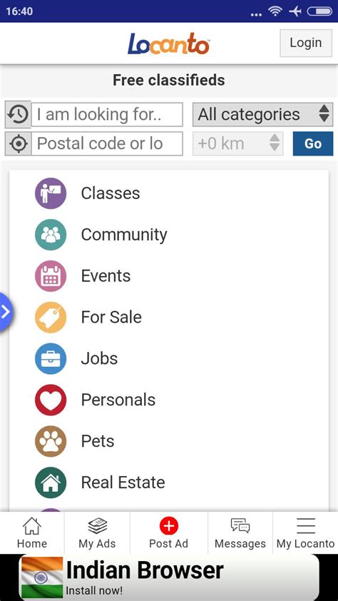 locanro|Free Classifieds Canada .